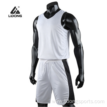 Wholesale Basketball Reversible Men Basketball Uniform